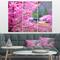 Designart - Japanese Cherry Flowers - Floral Art Canvas Print